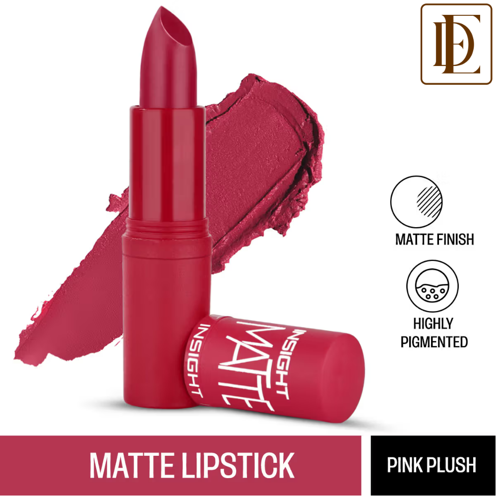 Insight Cosmetics Matte Lipstick, 1 Stroke Application, Long Lasting