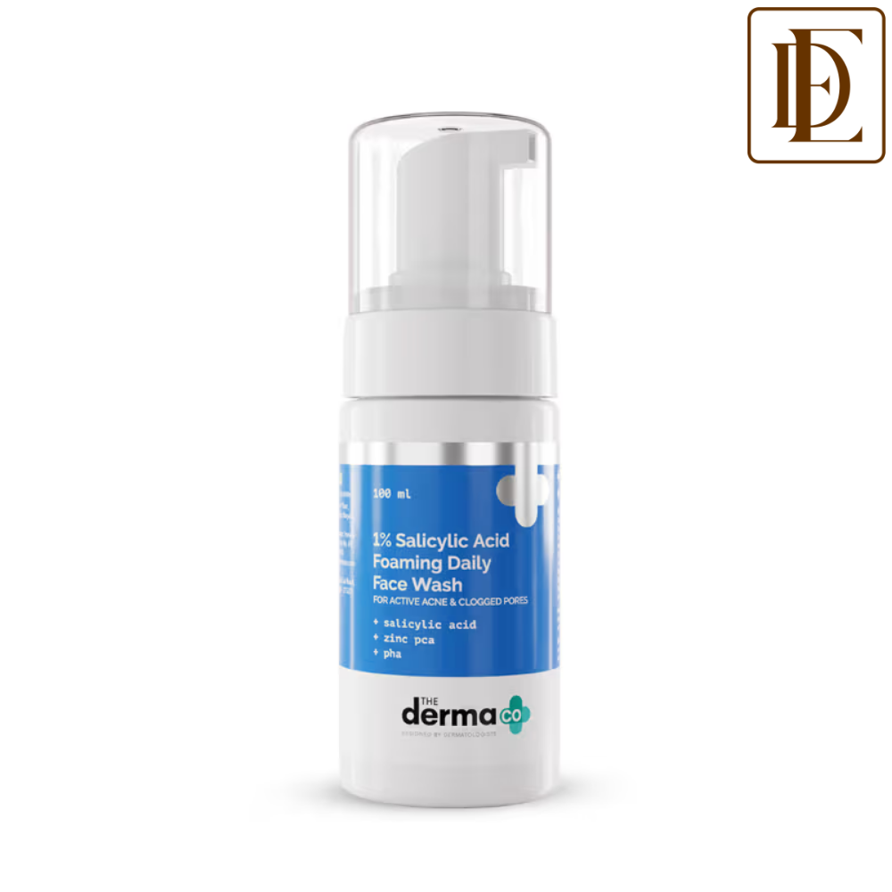 The Derma Co 1% Salicylic Acid Foaming Daily Face Wash