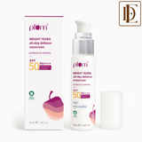 Plum Bright Years All-Day Defence SPF 50 PA++++ Sunscreen For Oily, Normal & Dry Skin