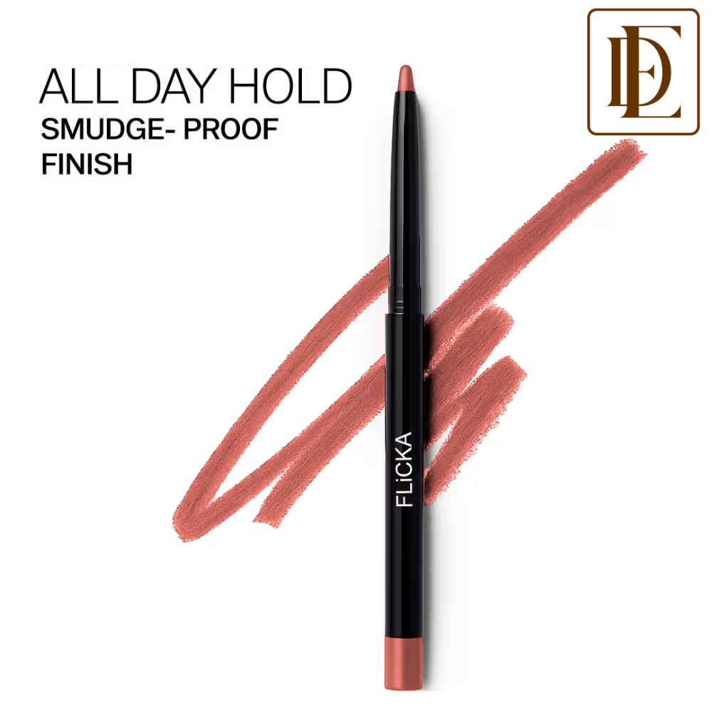 Flicka Essential Boundaries Lip Liner Cream Formula Matte Finish Waterproof Smudgeproof
