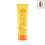 Aqualogica Glow+ Dewy Lightweigh Sunscreen Gel SPF 50+ PA++++ with Papaya & Vitamin C
