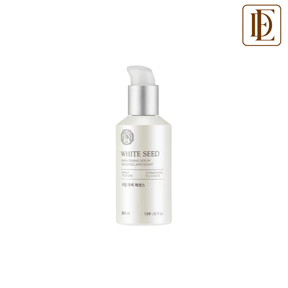 The Face Shop White Seed Brightening Korean Serum With Niacinamide & Hyaluronic Acid for Dark Spots