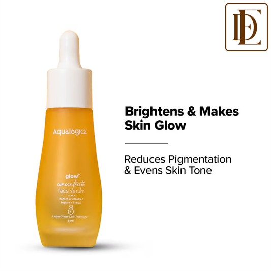 Aqualogica Glow+ Concentrate Face Serum with Vitamin C, Papaya & Hyaluronic Acid