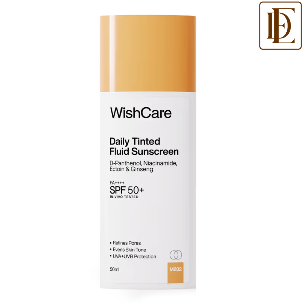 Wishcare Daily Fluid Tinted Sunscreen SPF50PA++++