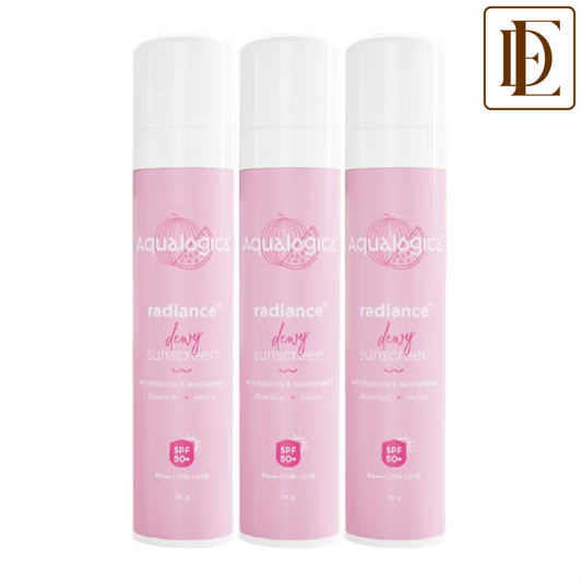 Aqualogica Radiance+ Dewy Sunscreen - Pack Of 3
