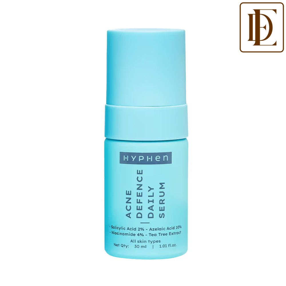 Hyphen Anti Acne 10% Azelaic Acid 2% Salicylic Acid Face Serum, Tea Tree Extract, Fades Acne Marks
