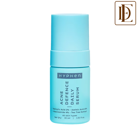 Hyphen Anti Acne 10% Azelaic Acid 2% Salicylic Acid Face Serum, Tea Tree Extract, Fades Acne Marks