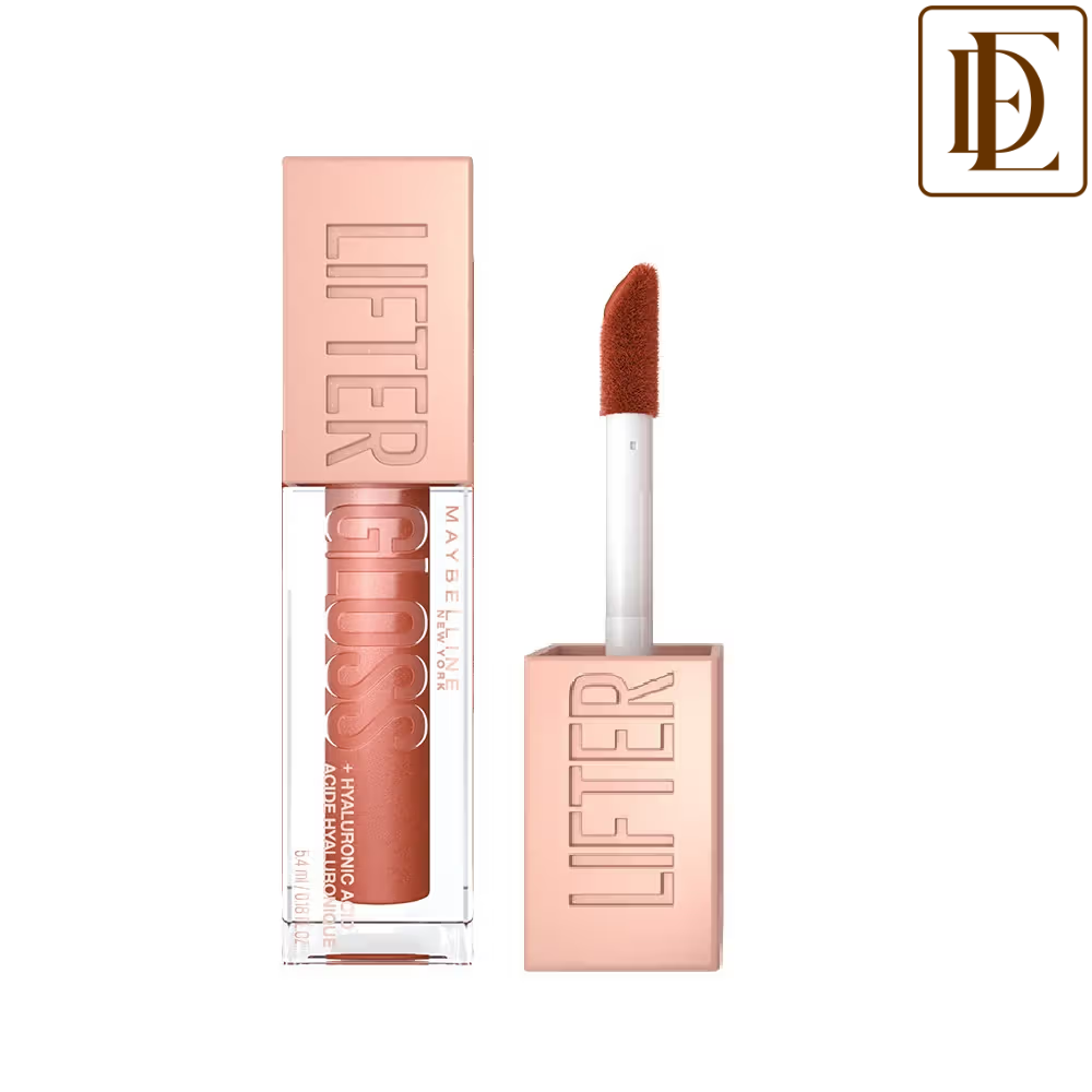 Maybelline New York Lifter Gloss Tinted Lip Gloss With Hyaluronic Acid, Long-lasting