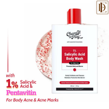 Chemist At Play 1% Salicylic Acid Acne Body Wash Shower Gel for Acne Control For Women & Men
