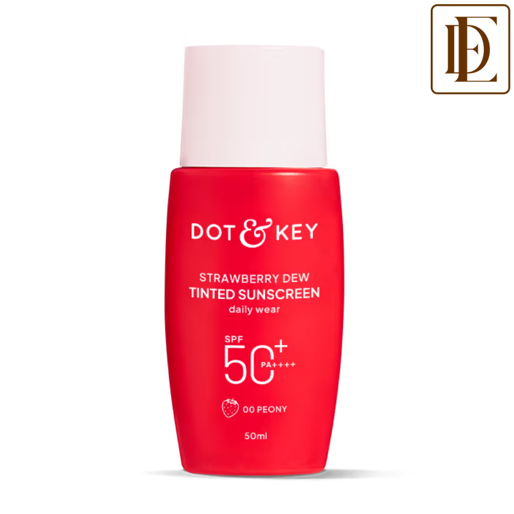 Dot & Key Strawberry Dew Tinted Sunscreen In-Vivo Tested SPF 50+ PA++++ for Daily Wear