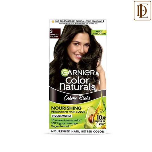 Garnier Hair Colouring Creme,Long-lasting,Smoothness & Shine,Color Naturals