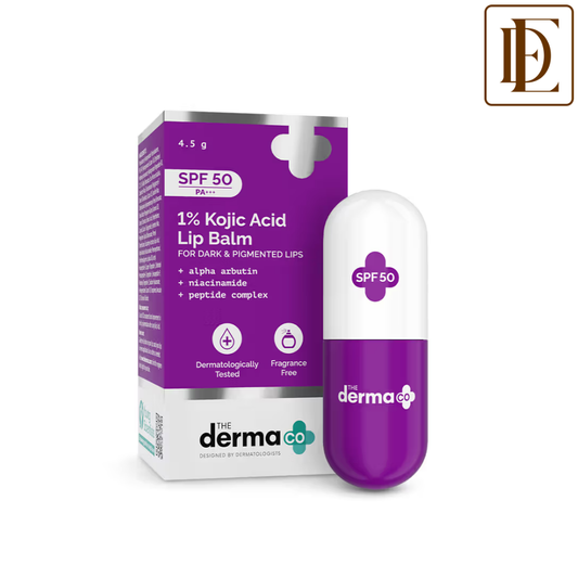 The Derma Co 1% Kojic Acid Lip Balm SPF 50 PA+++
