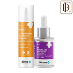 The Derma Co 1% Hyaluronic Sunscreen & 2% Salicylic Serum Combo