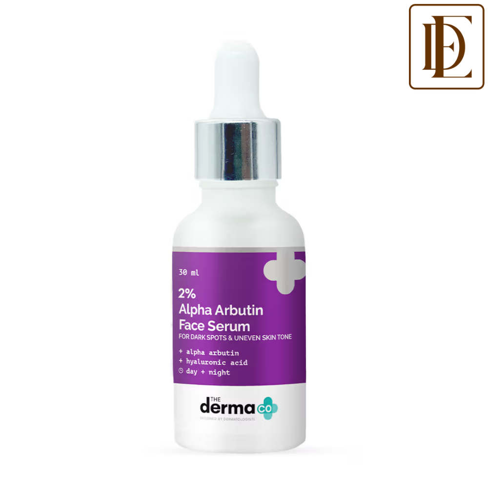 The Derma Co 2% Alpha Arbutin Serum For Dark Spots & Uneven Skin Tone