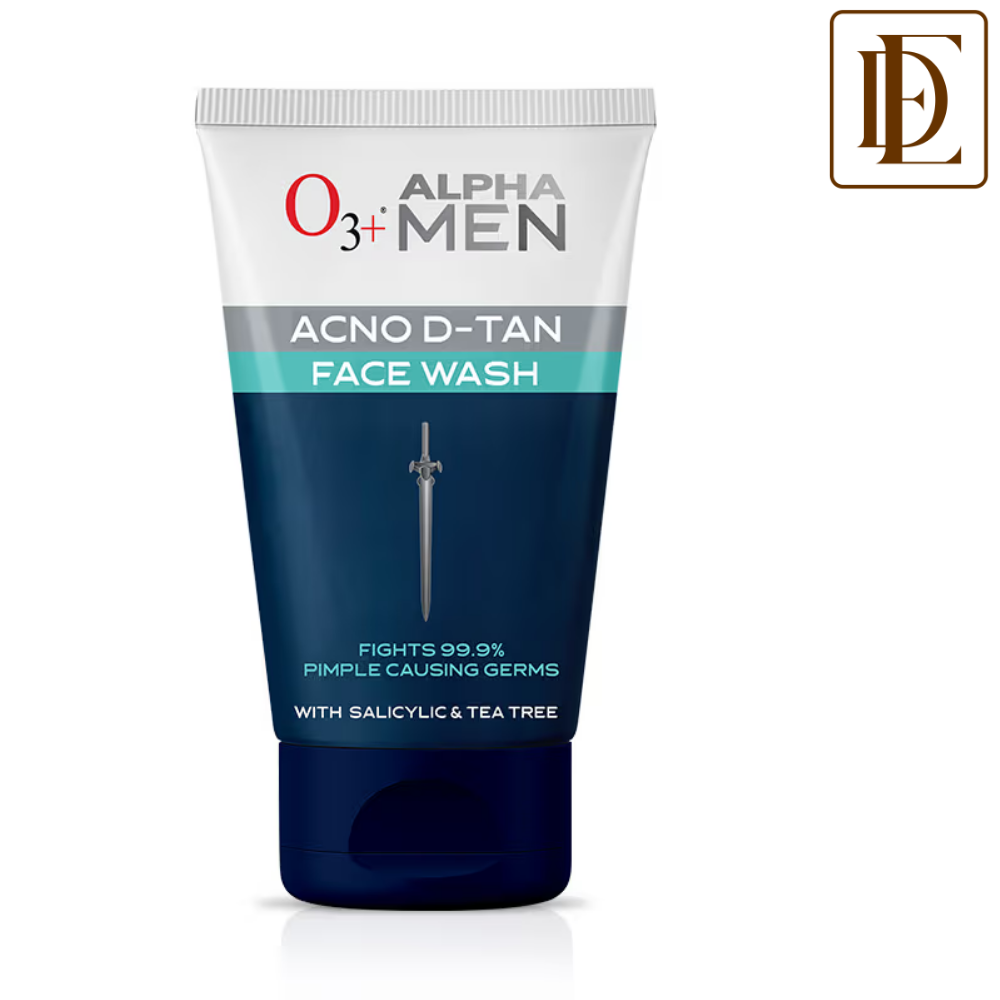 O3+ Alpha Men Acne Dtan Face Wash For De Tan