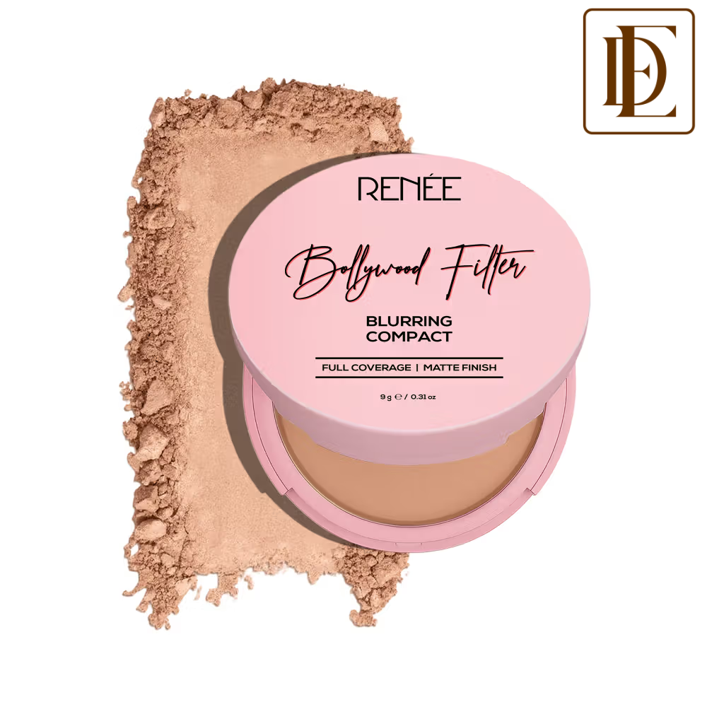 RENEE Bollywood Filter Blurring Matte Finish Compact with Full Coverage