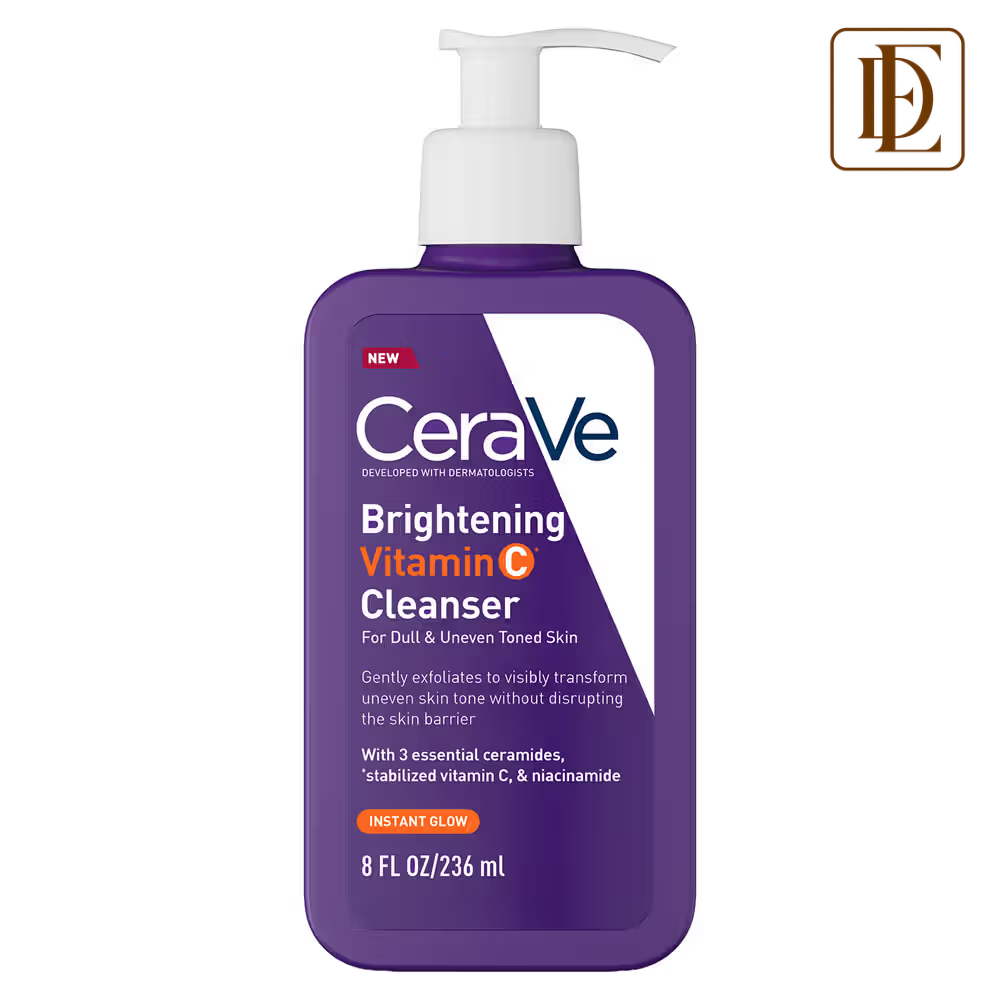 CeraVe Brightening Vitamin C Face Wash For Dull & Uneven Skin