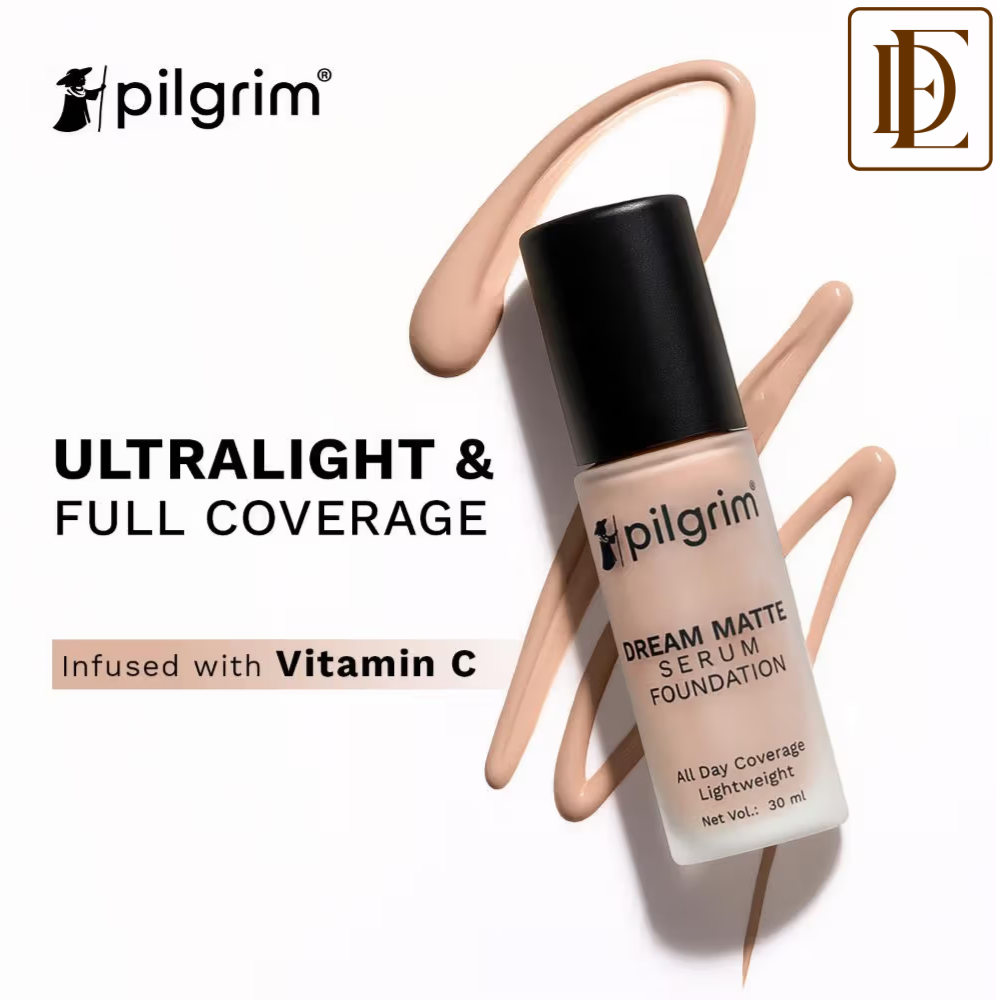 Pilgrim Dream Matte Serum Foundation Hydra-Light Finish with Hyaluronic Acid