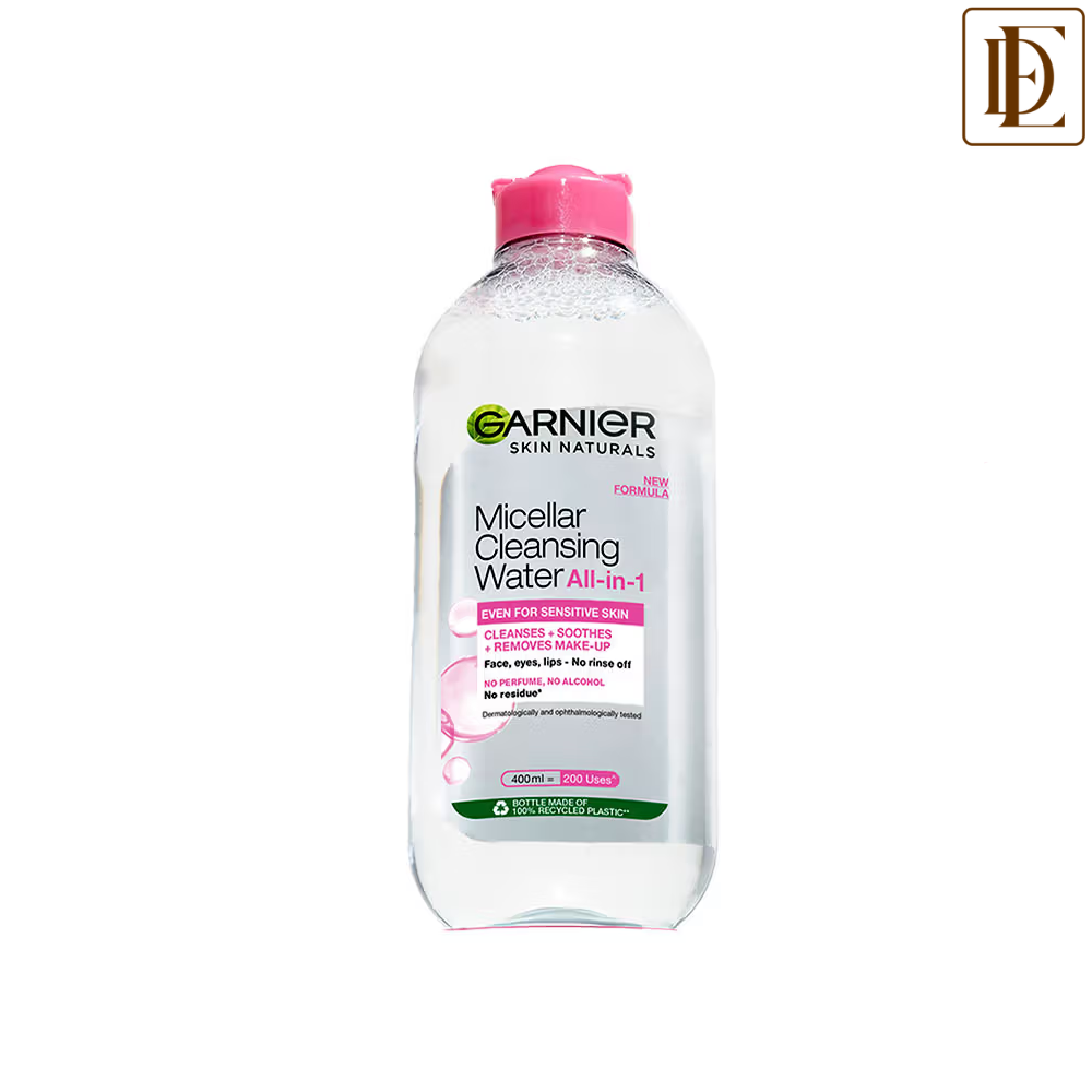 Garnier Micellar Cleansing Water For Sensitive Skin For Cleanser & Make-Up Remover