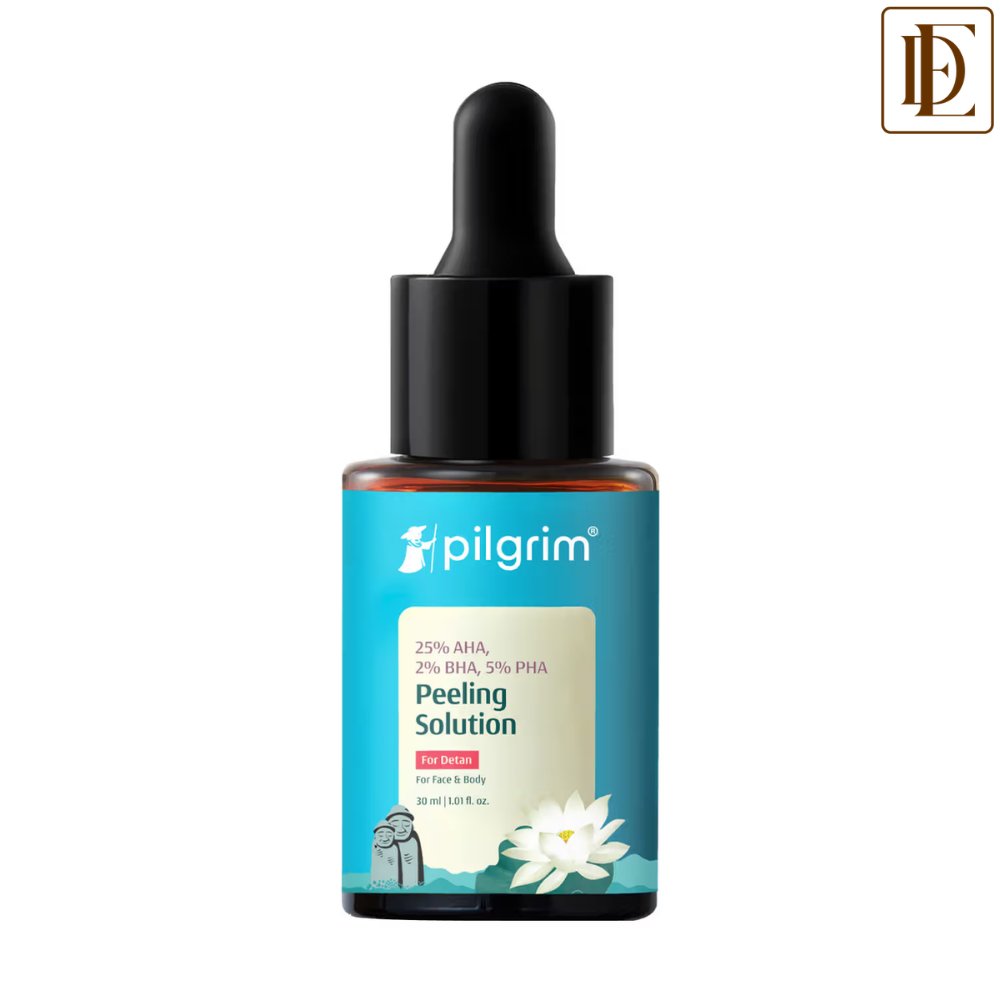 Pilgrim 25% AHA 2% BHA 5% PHA Face Peeling Solution for Acne Scars