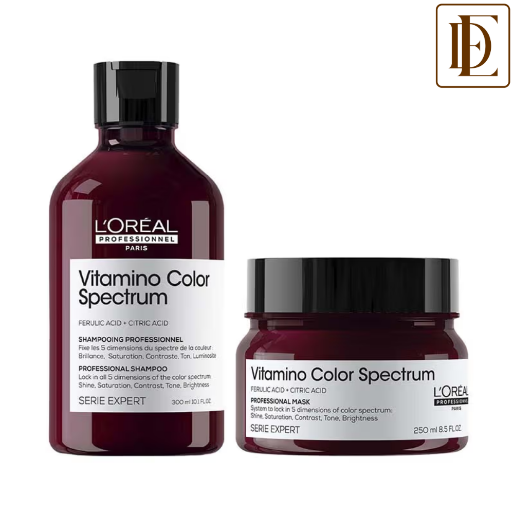 L'Oréal Professionnel Vitamino Color Spectrum Shampoo & Hair Mask Combo For Color Treated Hair