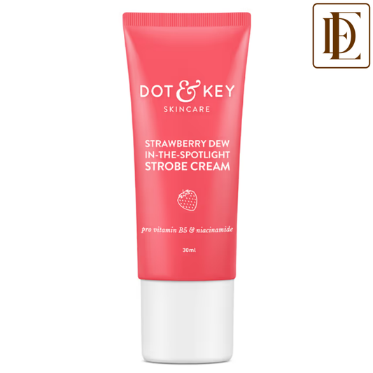 Dot & Key Strawberry Dew In-The-Spotlight Strobe Illuminating Cream + Moisturizer With Hyaluronic Pearl Pink