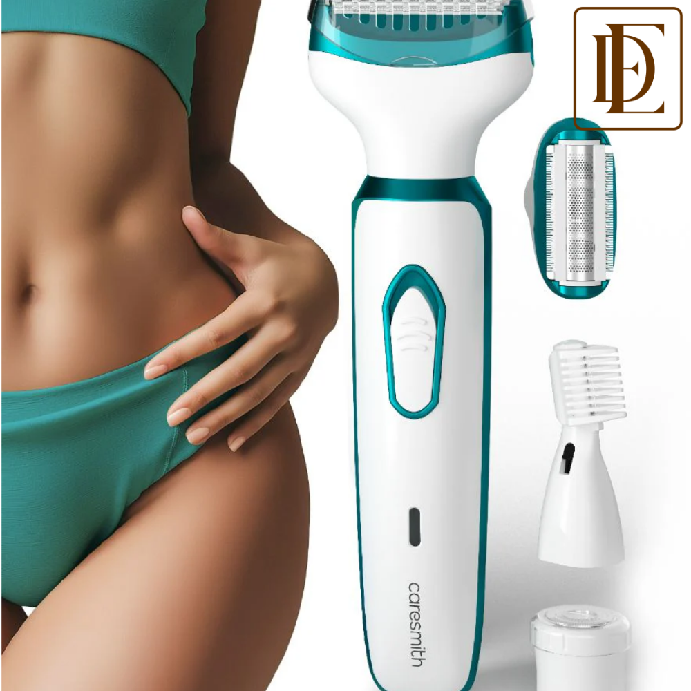 Caresmith Bloom 4 in 1 Face & Body Hair Trimmer for Women