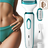 Caresmith Bloom 4 in 1 Face & Body Hair Trimmer for Women