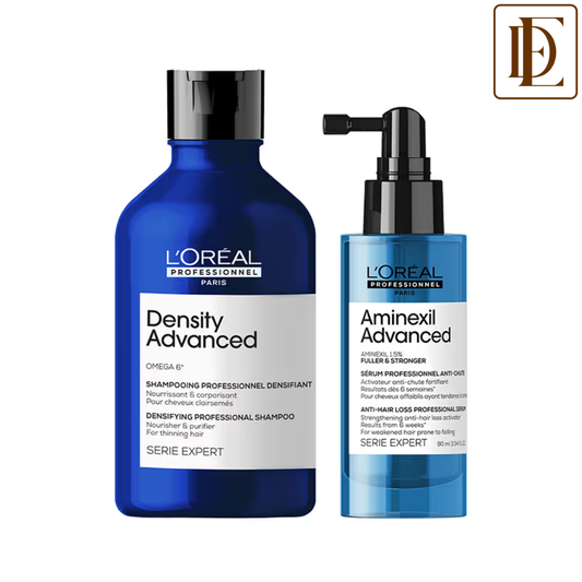 L'Oréal Professionnel Anti-Hair Loss Regime With Density Advanced Shampoo & Aminexil Advanced