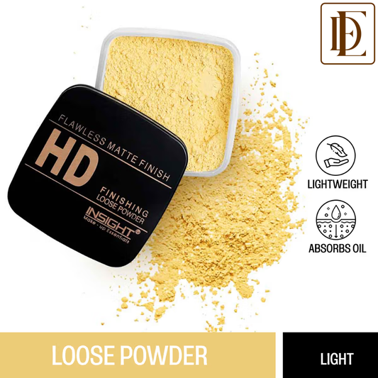 Insight Cosmetics Hd Finishing Loose Powder, Oil Control, Light Weight &Transferproof