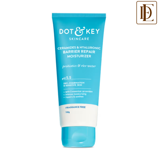 Dot & Key Ceramides & Hyaluronic Barrier Repair Moisturizer for Normal, Dry & Combination Skin