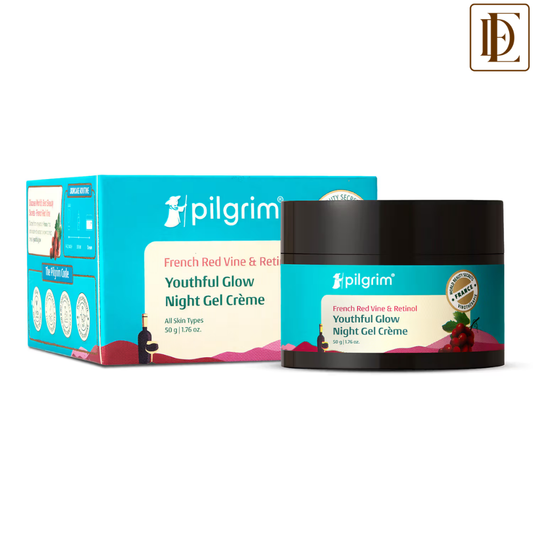 Pilgrim Red Vine Night Gel Creme with Retinol Mulberry