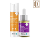 The Derma Co 1% Hyaluronic Sunscreen & 2% Kojic Serum Combo