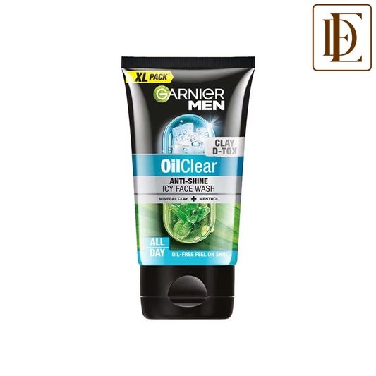 Garnier Men Oil Clear Clay D - Tox Facewash