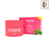 Rivona Naturals Pink Face Cream All-In-One Tinted Foundation Moisturizer, BB Glow With Vitamin E
