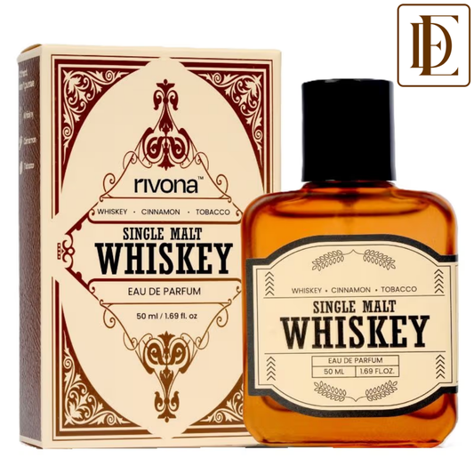 Rivona Naturals Single Malt Whiskey Eau De Parfum For Long Lasting Everday Fragrance
