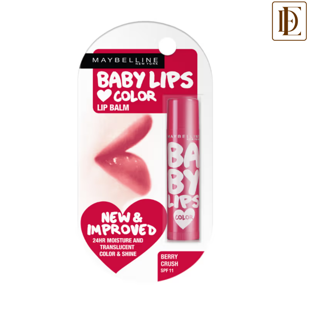 Maybelline New York Baby Lips Color Lip Balm with SPF 11 Up To 24H Moisture