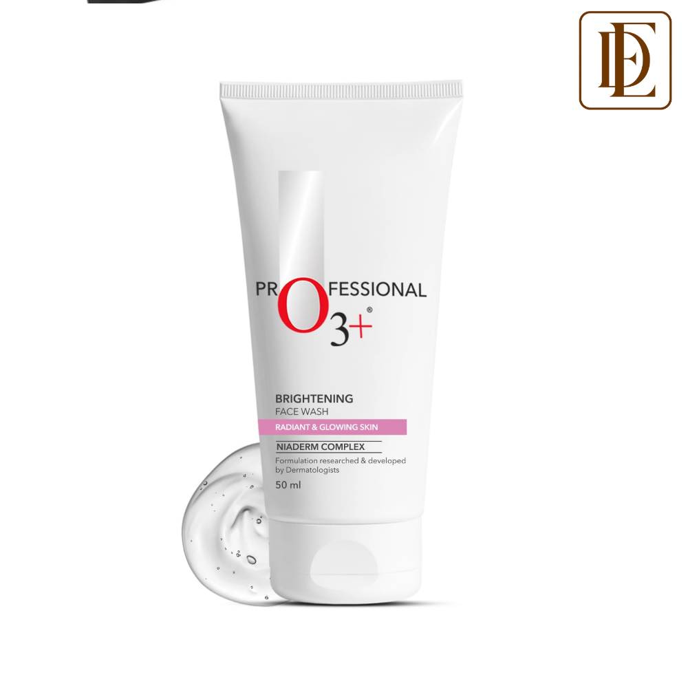 O3+ Brightening Face Wash with Cucumber & Aloe Vera Extract, All Skin Types