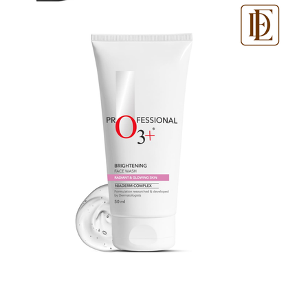 O3+ Brightening Face Wash with Cucumber & Aloe Vera Extract, All Skin Types