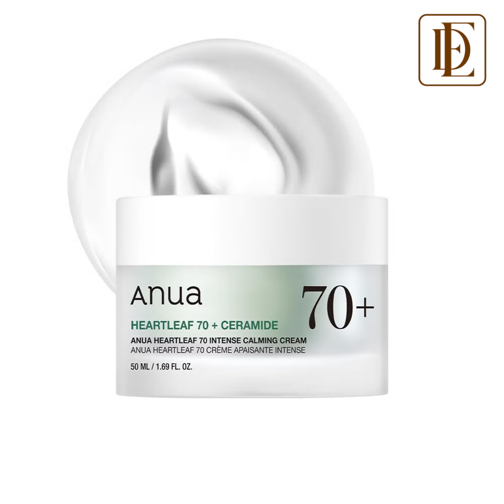 Anua Heartleaf 70 Intense Calming Cream with Ceramide & Panthenol for Skin Barrier Repair