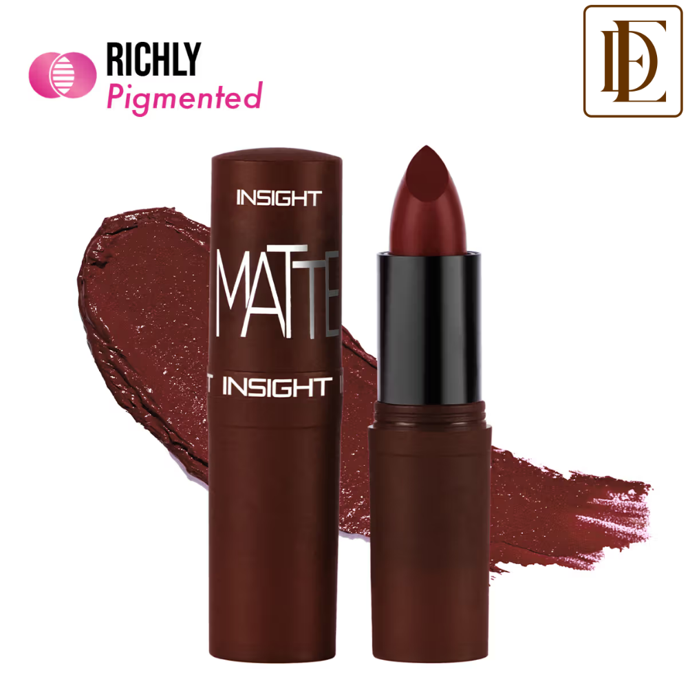 Insight Cosmetics Matte Lipstick, 1 Stroke Application, Long Lasting