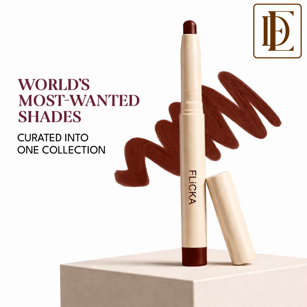 FLiCKA Standout Lipstick Smudgeproof Creamy Finish Pro