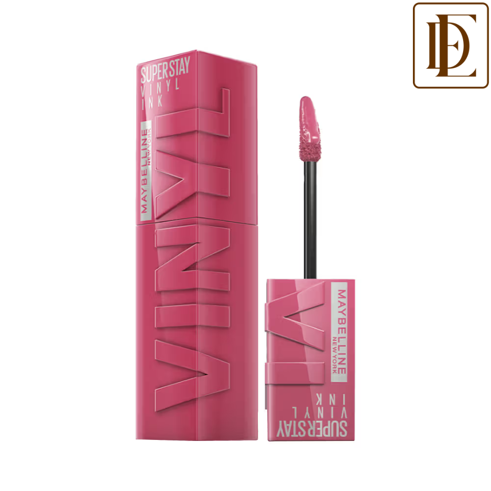 Maybelline New York Super Stay Vinyl Ink Liquid Lipstick, Instant Shine Lasts Up To 16H