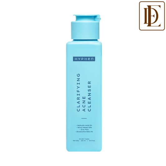 Hyphen Clarifying Acne Cleanser With 2% Salicylic Acid, Anti-Acne Face Wash For Oil Control