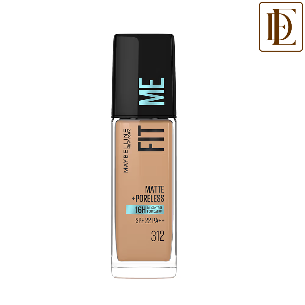 Maybelline New York Fit Me Matte+Poreless 16H Oil Control Foundation With SPF 22