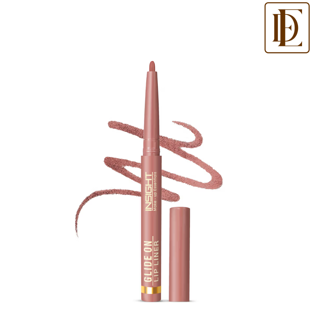 Insight Cosmetics Glide On Lip Liner, Intense Pigment, Long Wear Matte Lip Formula
