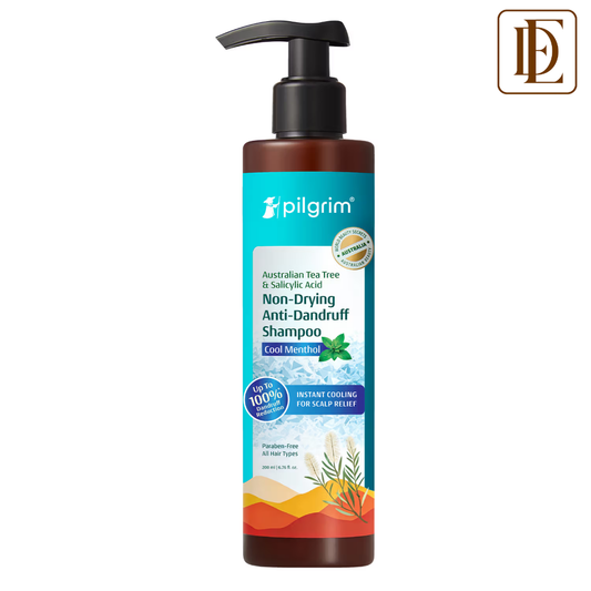 Pilgrim Australian Tea Tree & Salicylic Acid Cool Menthol Non-Drying Anti-Dandruff Shampoo