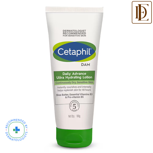 Cetaphil Dam Daily Advance Ultra Hydrating Lotion With Shea Butter & Niacinamide Sensitive Skin