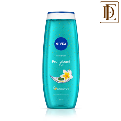 NIVEA Frangipani & care oil Body wash for long-lasting freshness