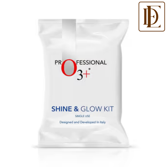 O3+ Shine & Glow Facial Kit for Instant Glowing Skin | Unisex Facial Kit for All Skin Types